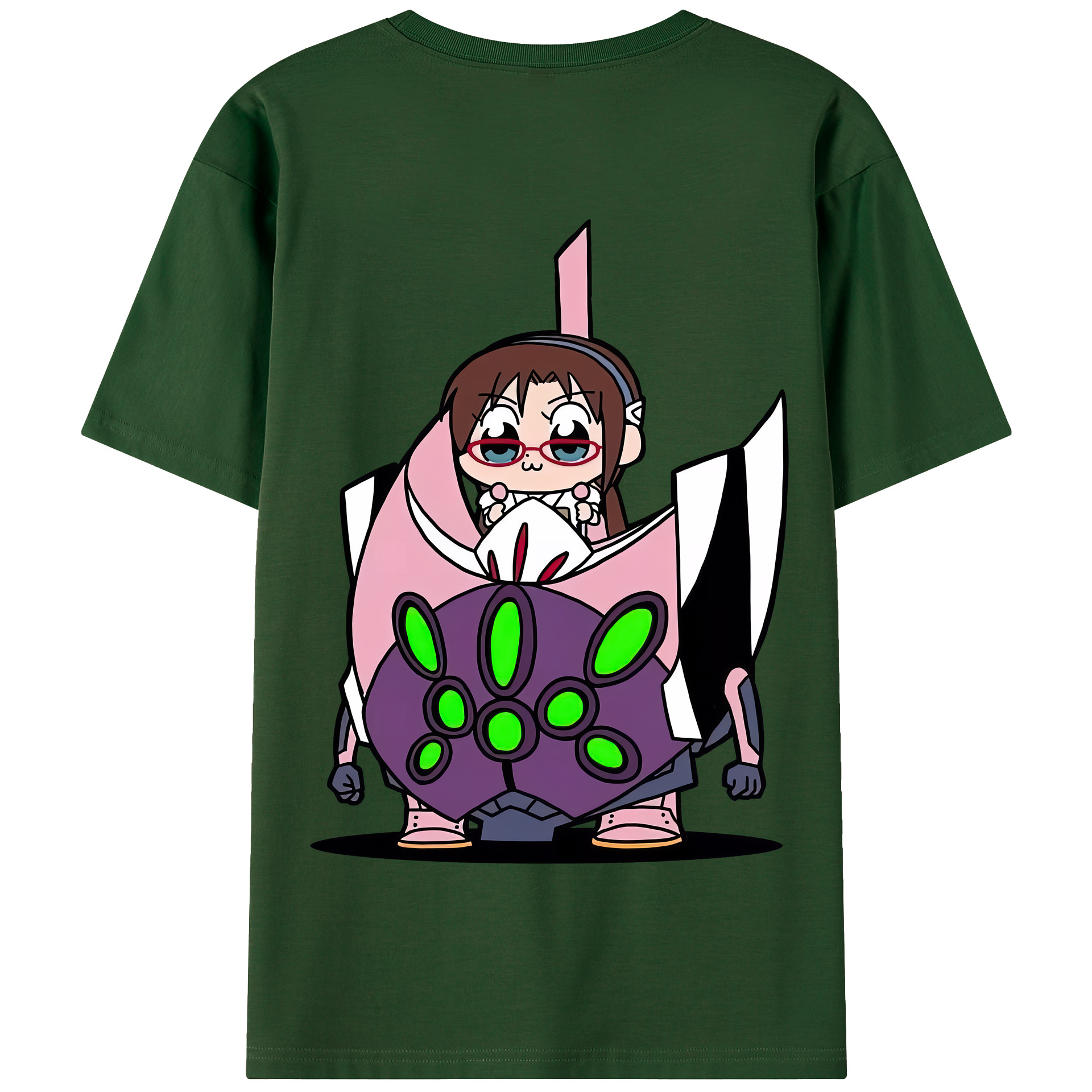 （画像用） EVA 新世紀エヴァンゲリオン 綿100％半袖Tシャツ（背面プリント）